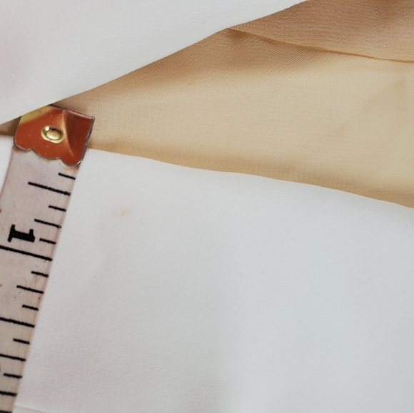 Mustard Seed Floral White Blazer Jacket - Picture 3 of 9